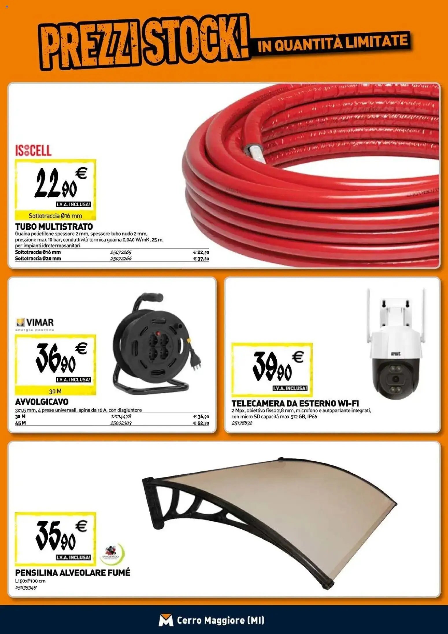 TECNOMAT - Straordinari prezzi stock!
