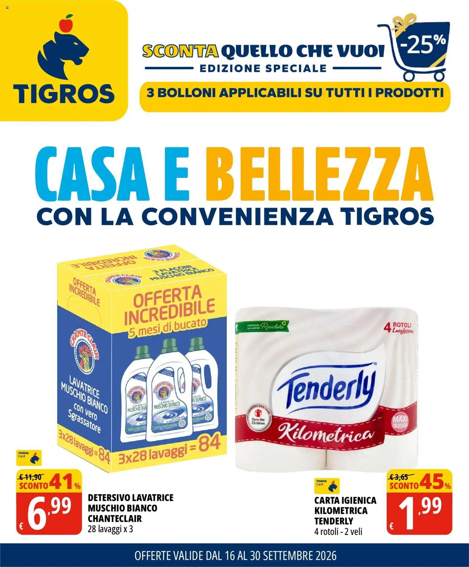 Tigros volantino Casa e Bellezza