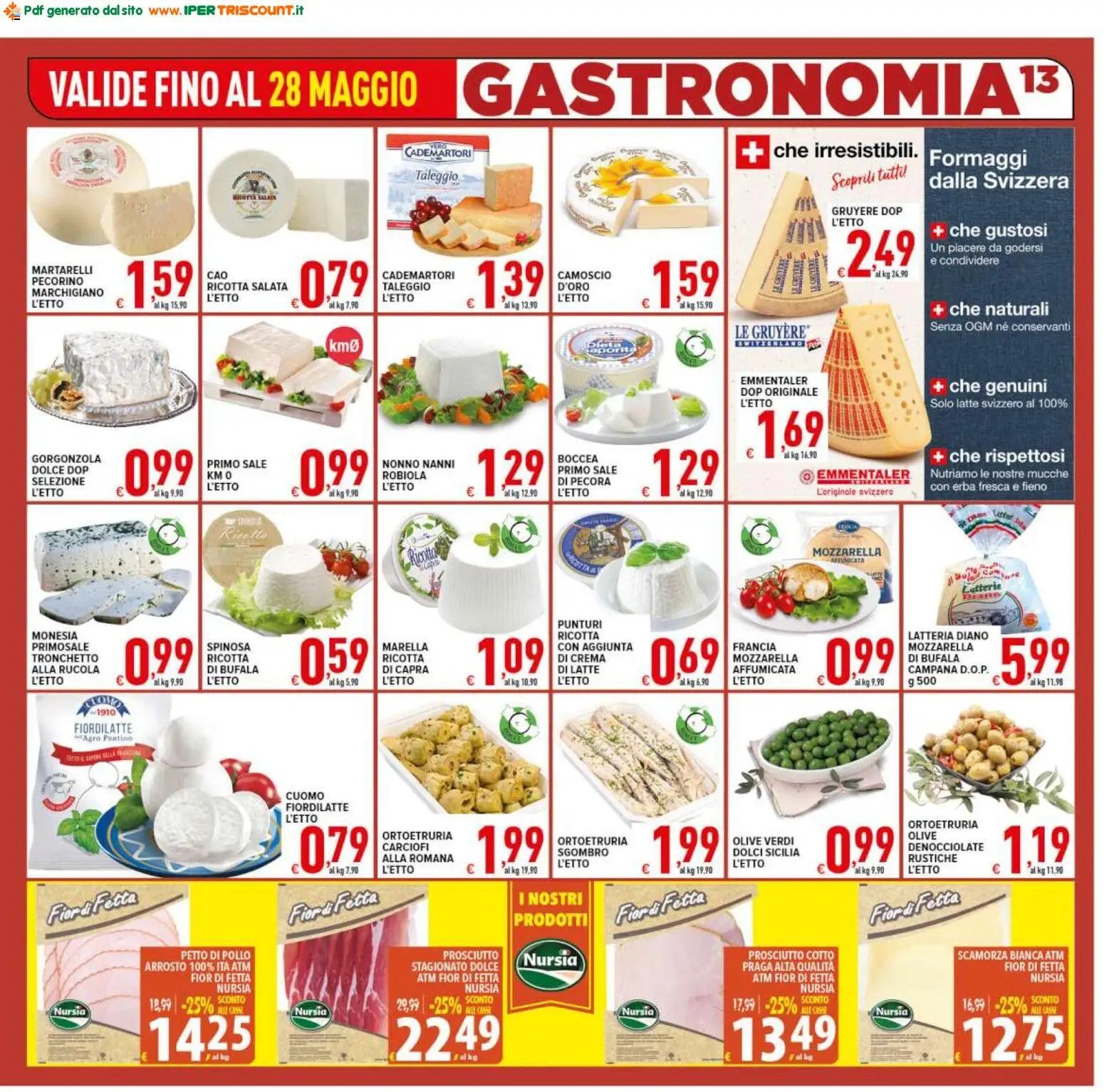 Ipertriscount volantino Ponte di Nona