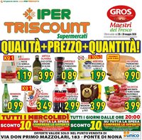 Ipertriscount volantino Ponte di Nona