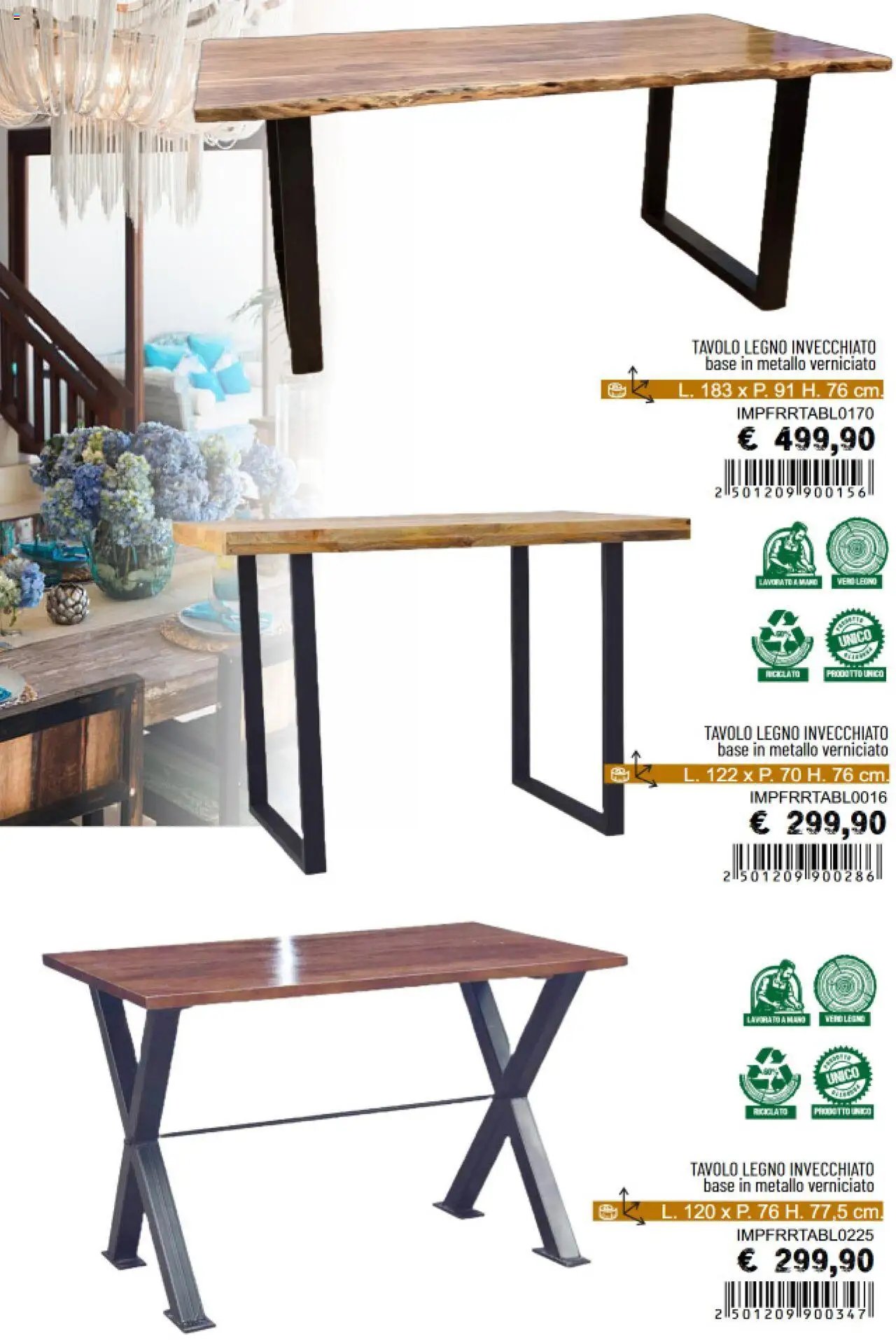 Catalogo - Mobili Etnici in Vero Legno La Prealpina	 (2024-09-27 - 2025-06-30)