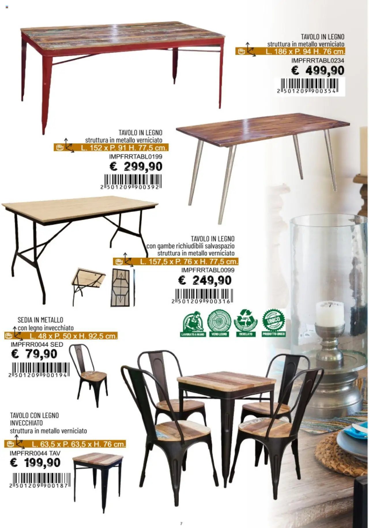 Catalogo - Mobili Etnici in Vero Legno La Prealpina	 (2024-09-27 - 2025-06-30)