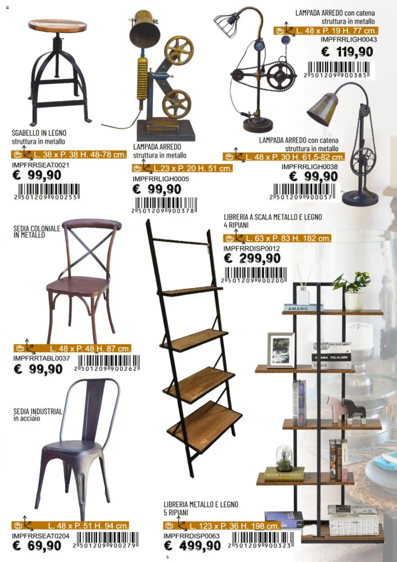 Catalogo - Mobili Etnici in Vero Legno La Prealpina	 (2024-09-27 - 2025-06-30)