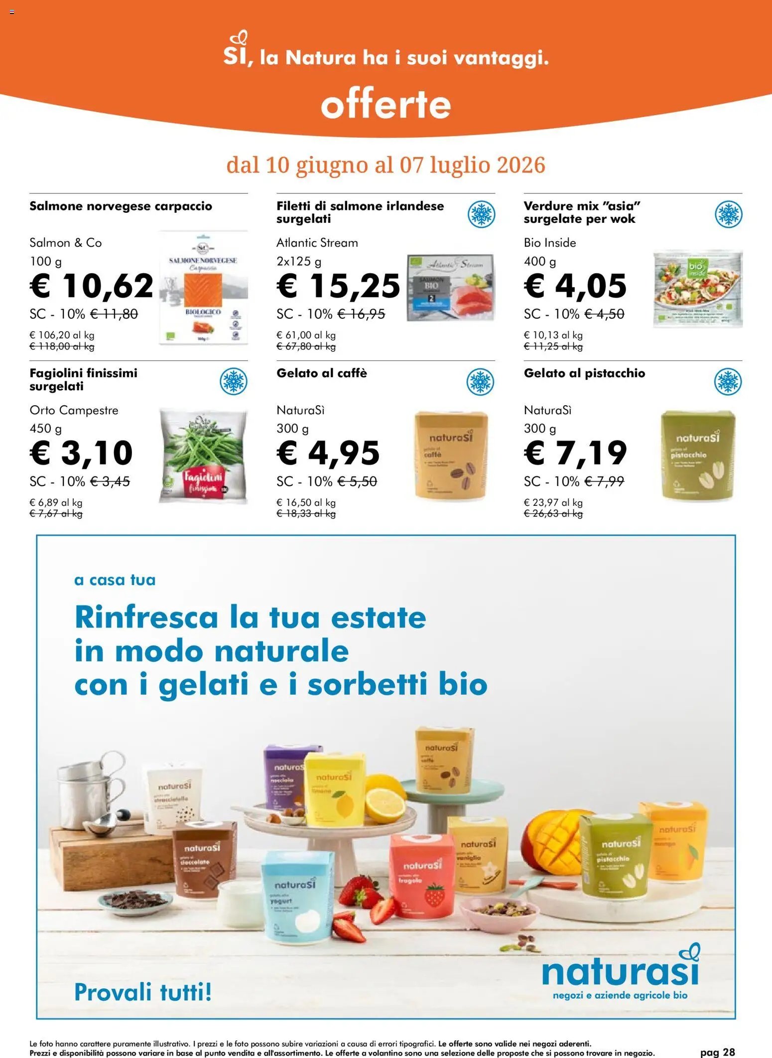 Natura Sì volantino