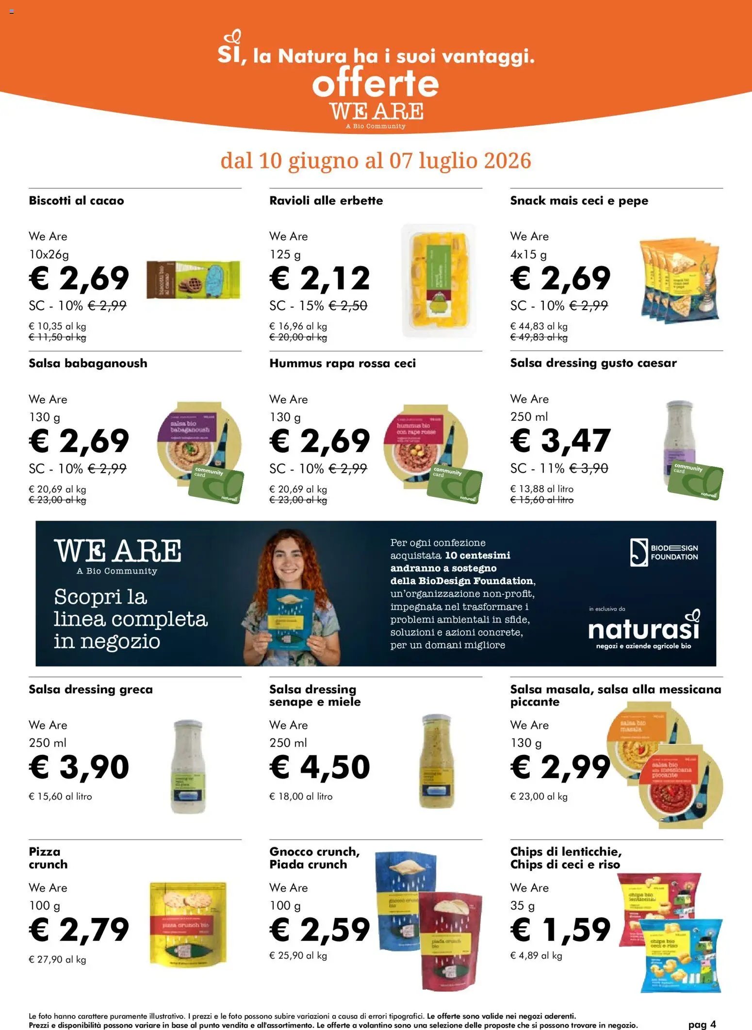 Natura Sì volantino