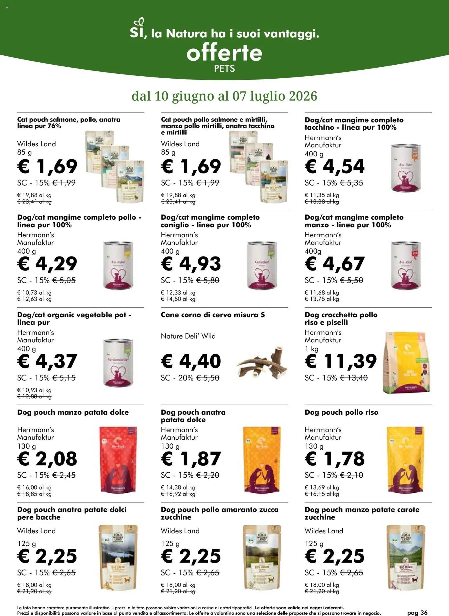 Natura Sì volantino