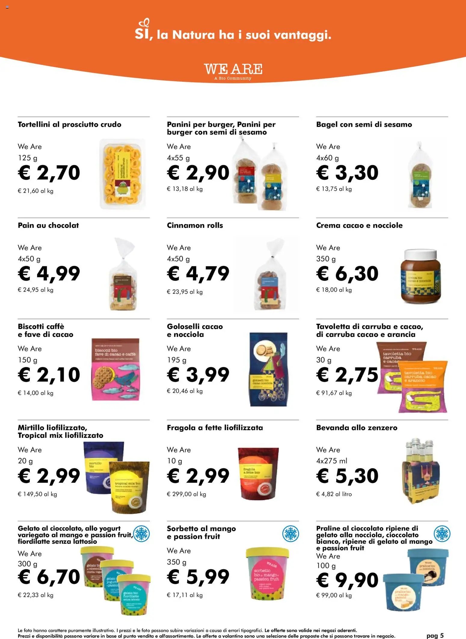 Natura Sì volantino