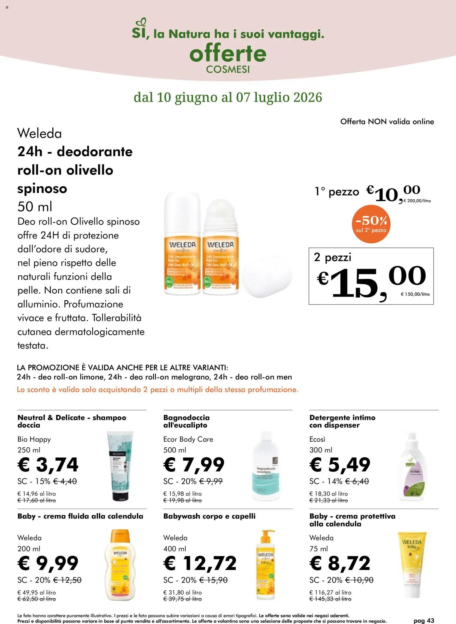 Natura Sì volantino