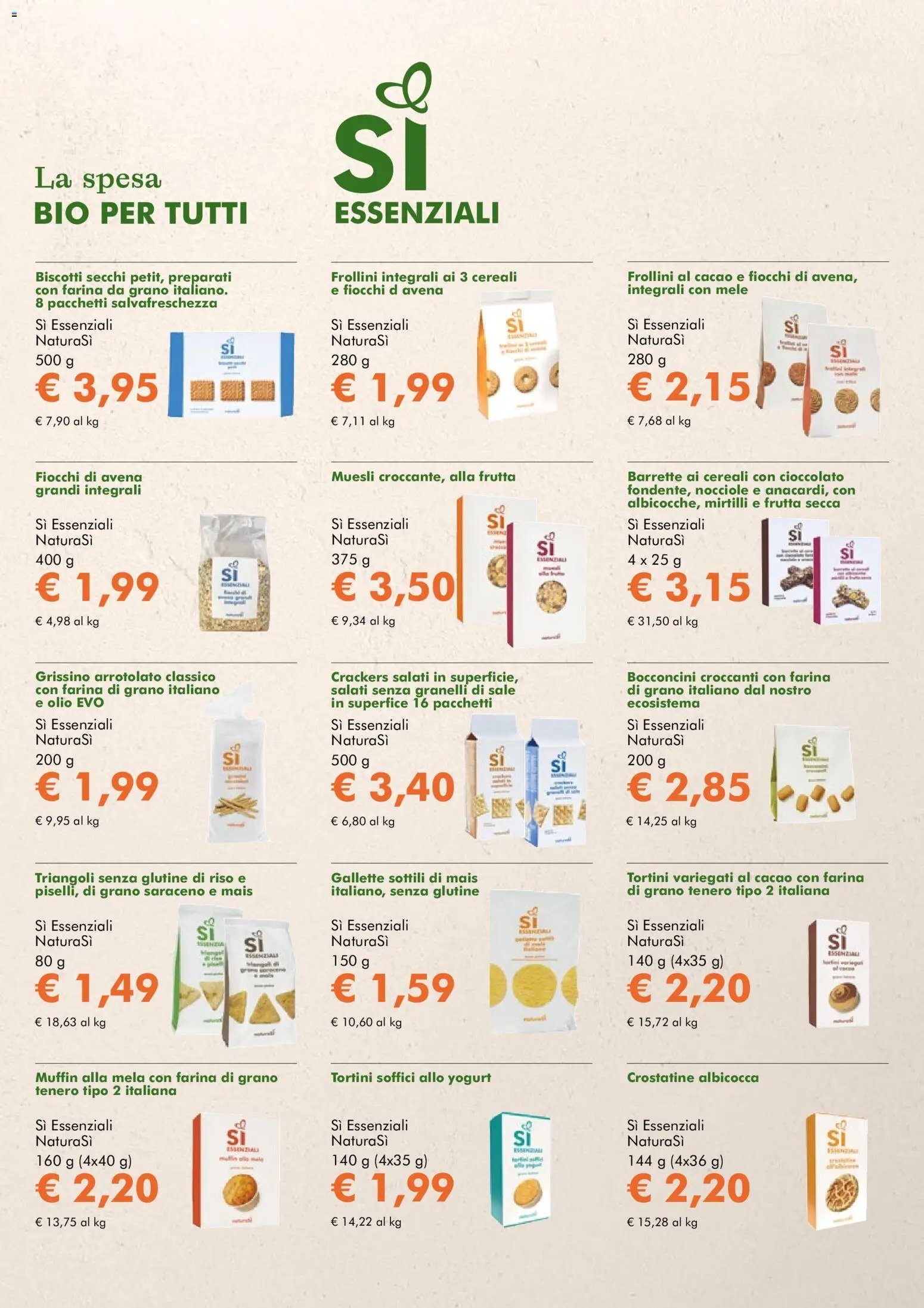 Natura Sì volantino