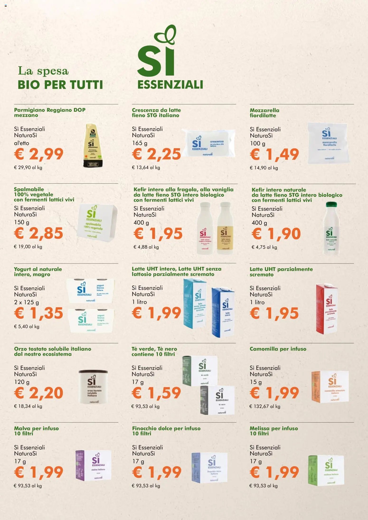 Natura Sì volantino