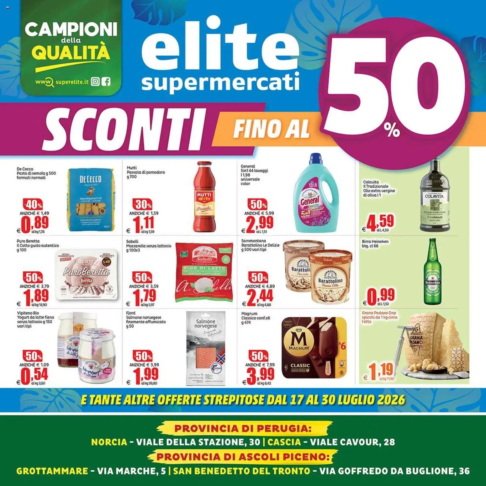 Elite Supermercati volantino Grottammare