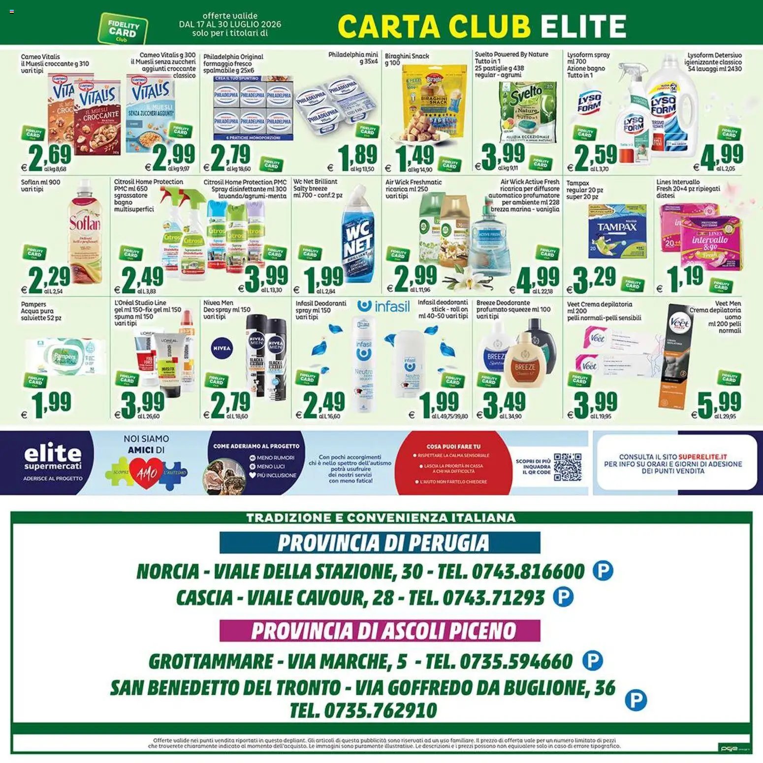 Elite Supermercati volantino Grottammare