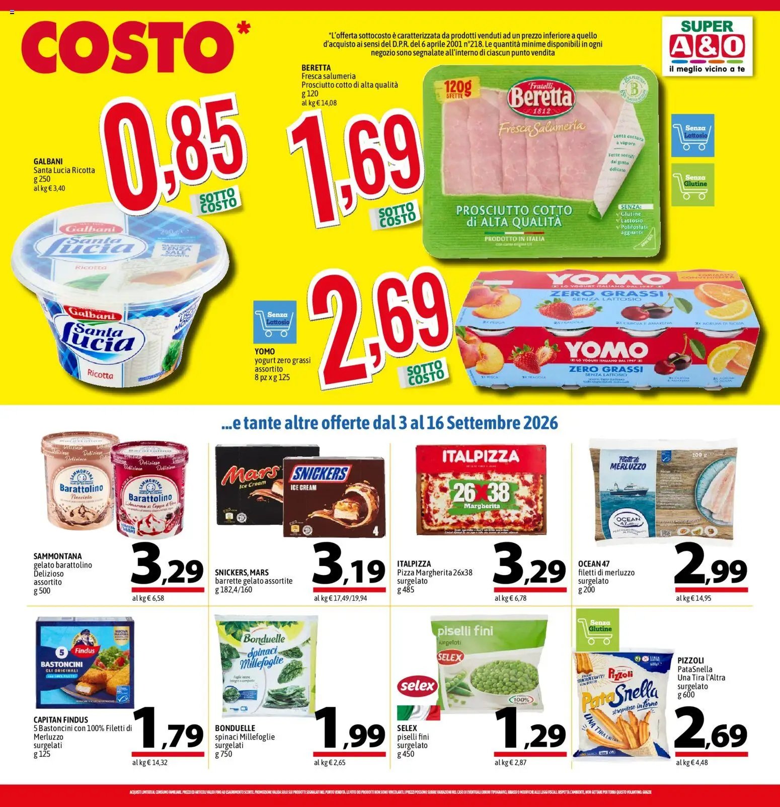 A&O volantino Super