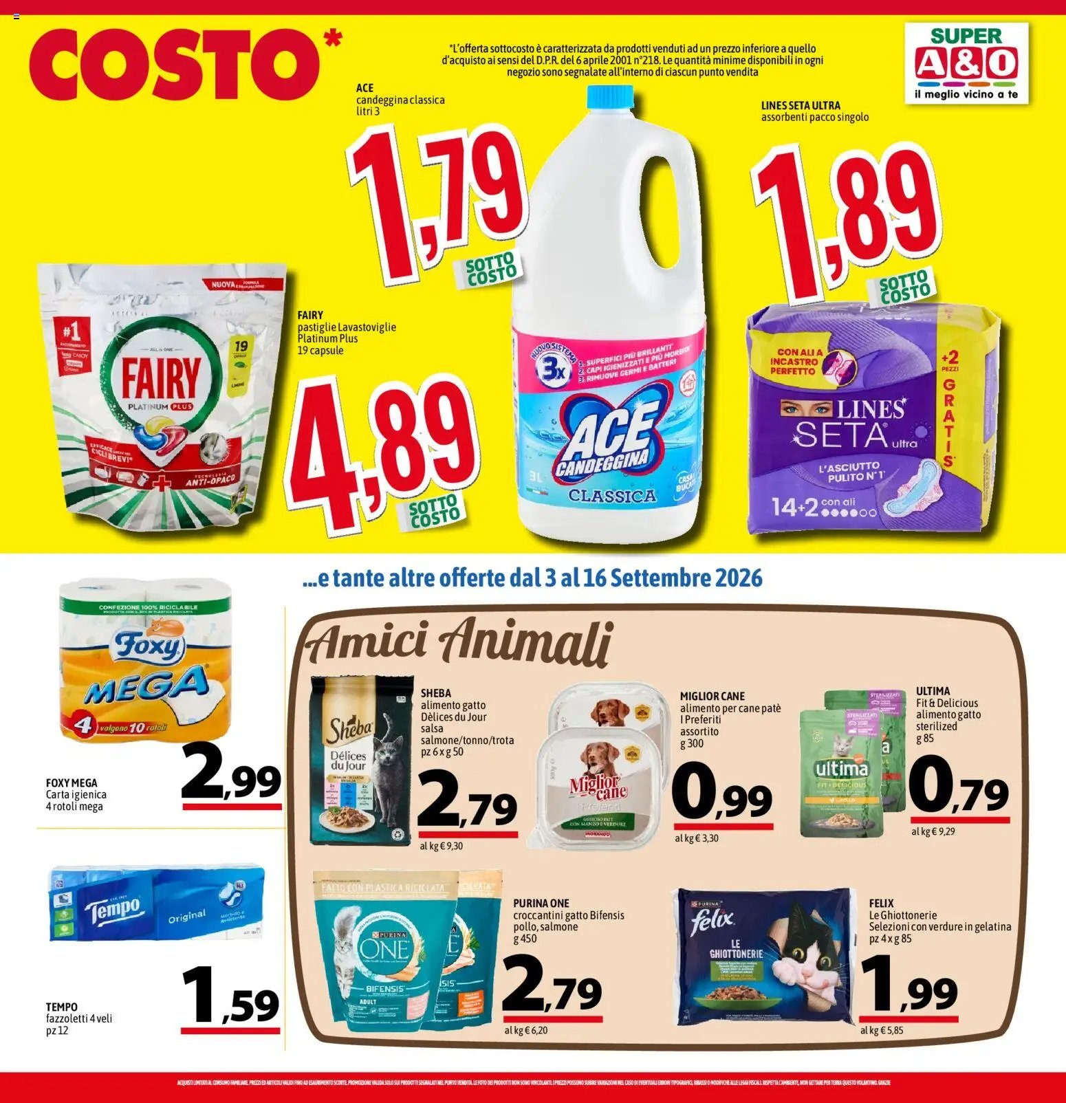 A&O volantino Super