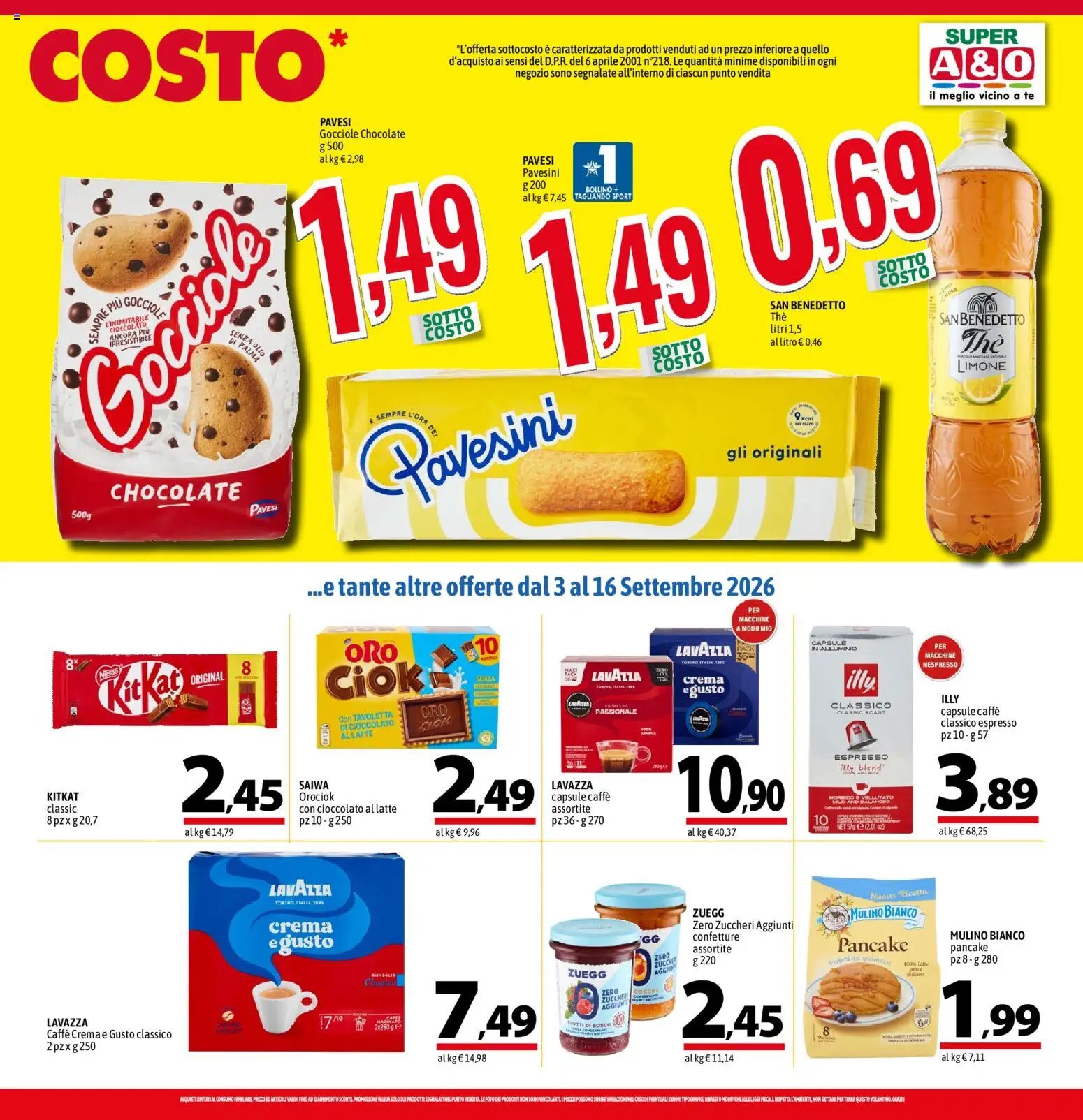A&O volantino Super