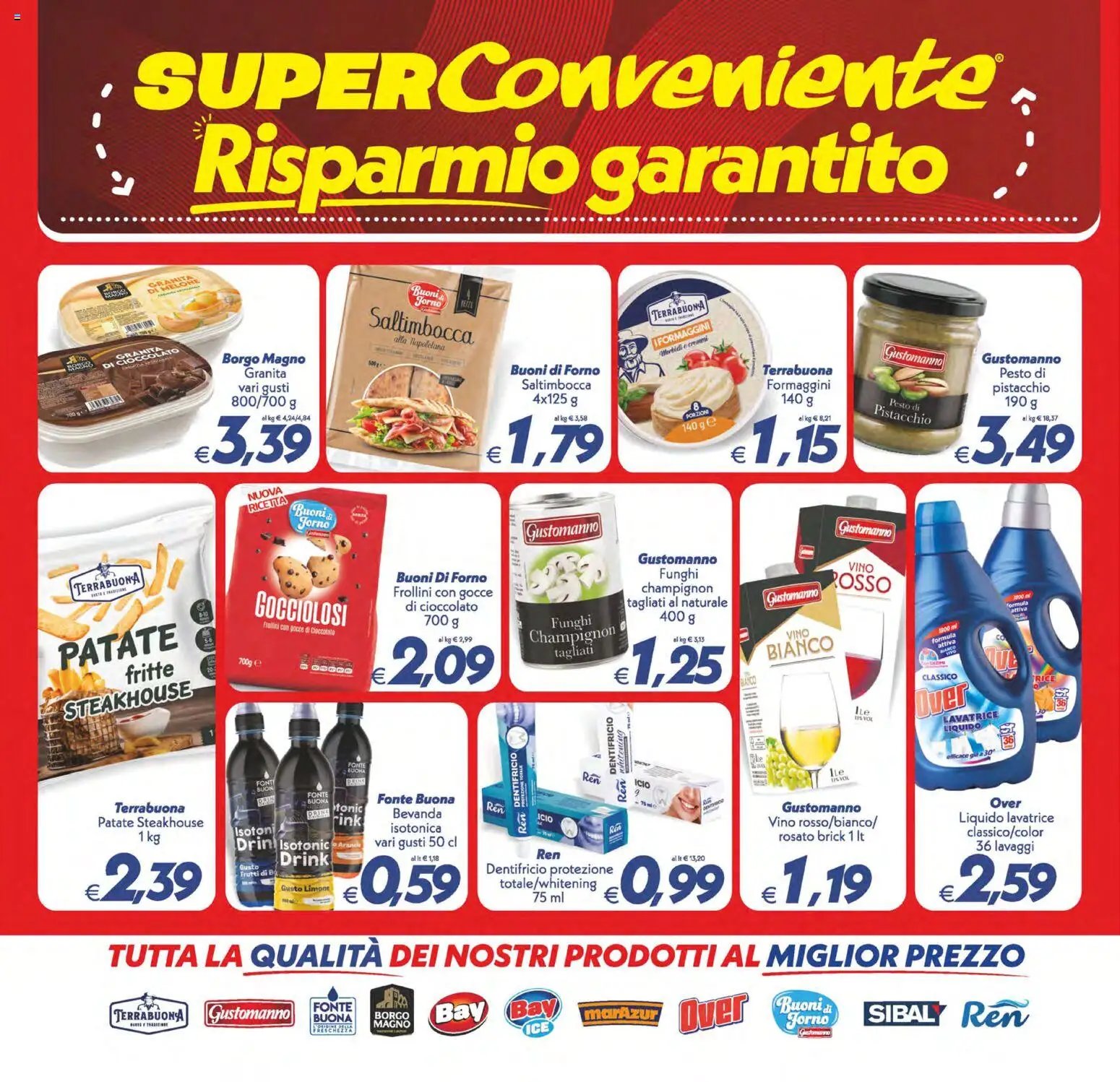 SuperConveniente volantino Catania, Misterbianco