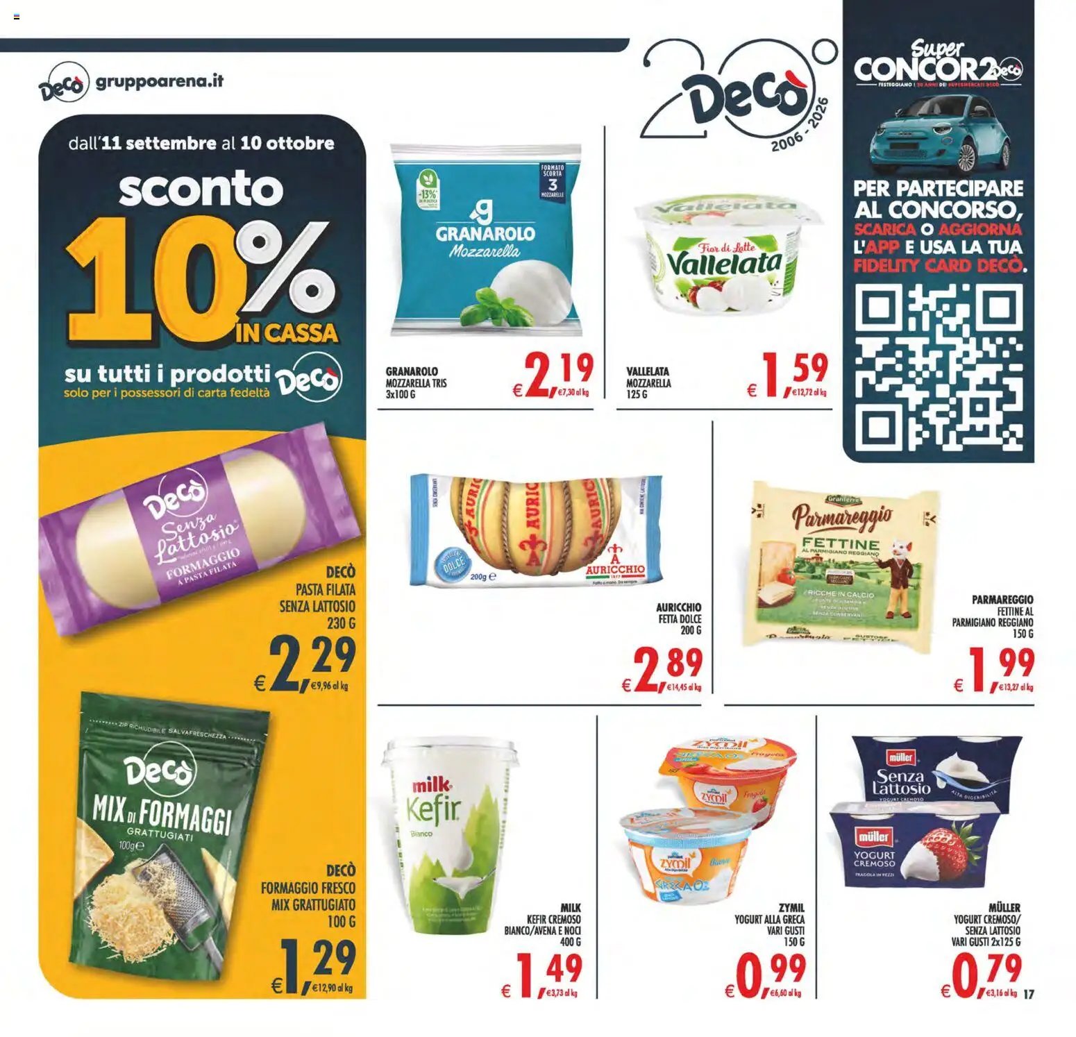 Decò volantino Maxistore, Supermercati Lipari