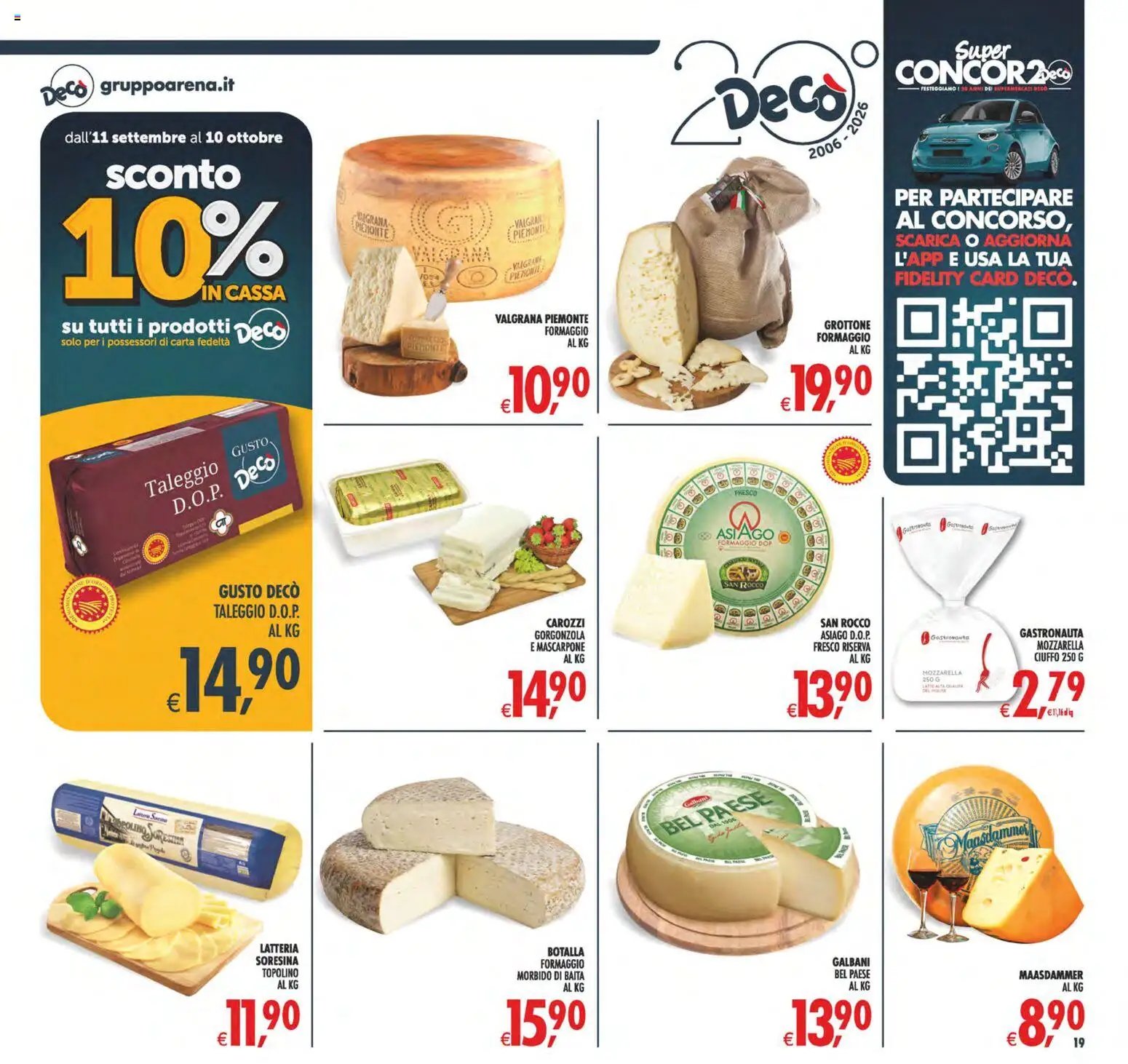 Decò volantino Maxistore, Supermercati Lipari