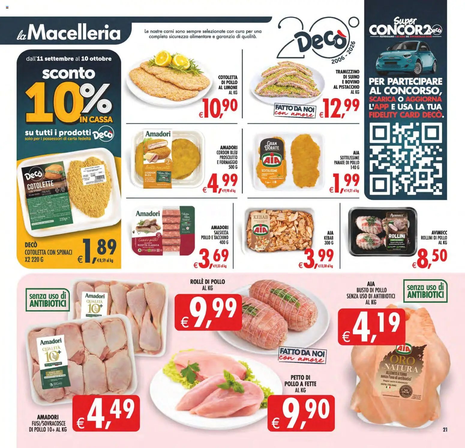 Decò volantino Maxistore, Supermercati Lipari