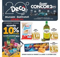 Decò volantino Maxistore, Supermercati Lipari