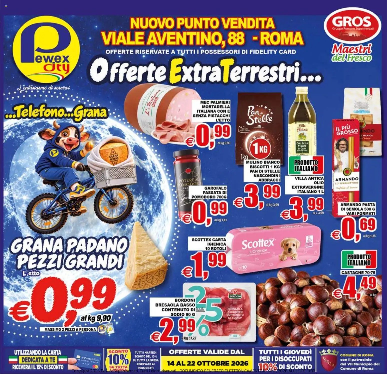 Pewex volantino City Viale Aventino, 88