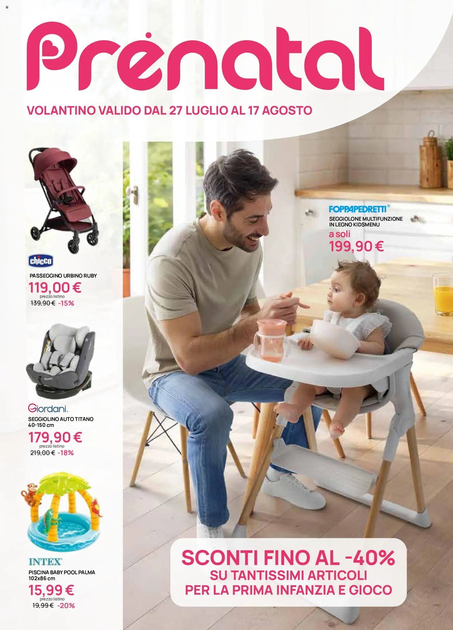 Prenatal volantino