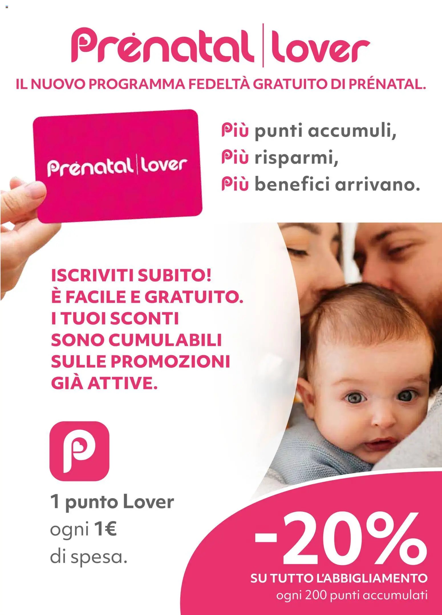 Prenatal volantino