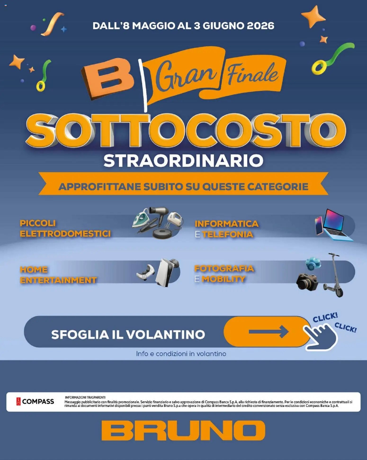 BRUNO volantino Facciamo a Metà