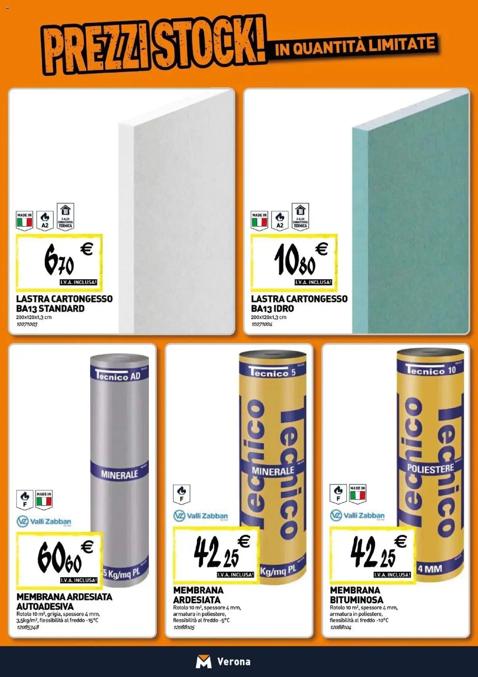 TECNOMAT catalogo Verona