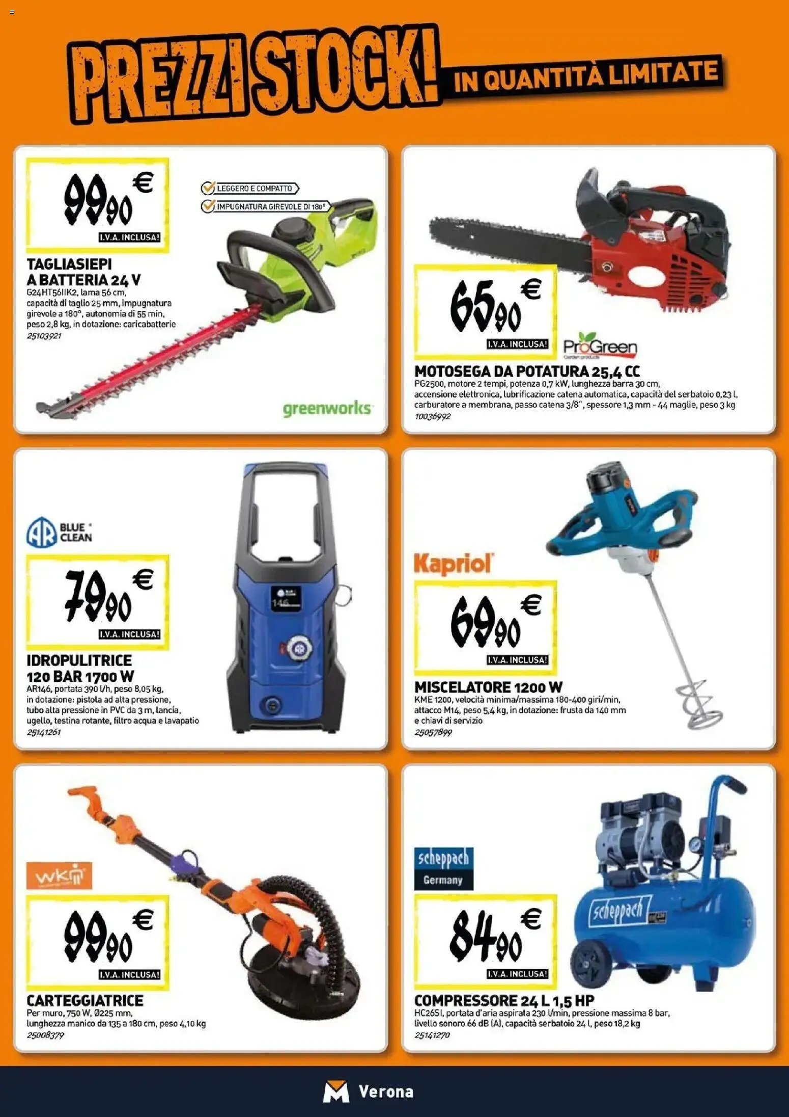 TECNOMAT catalogo Verona