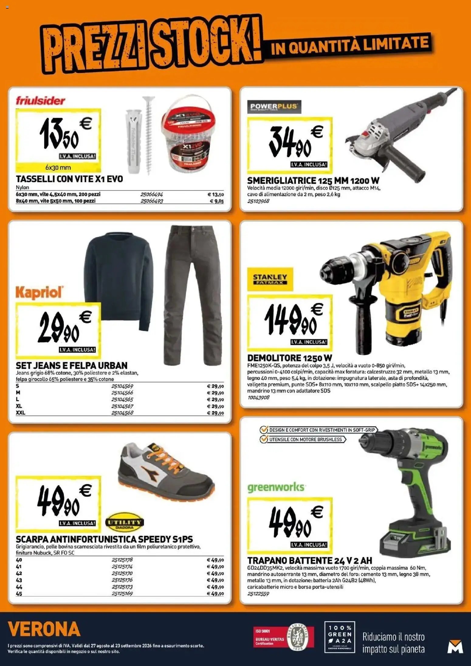 TECNOMAT catalogo Verona