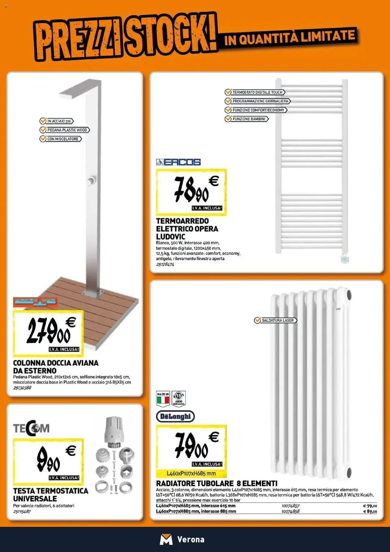 TECNOMAT catalogo Verona