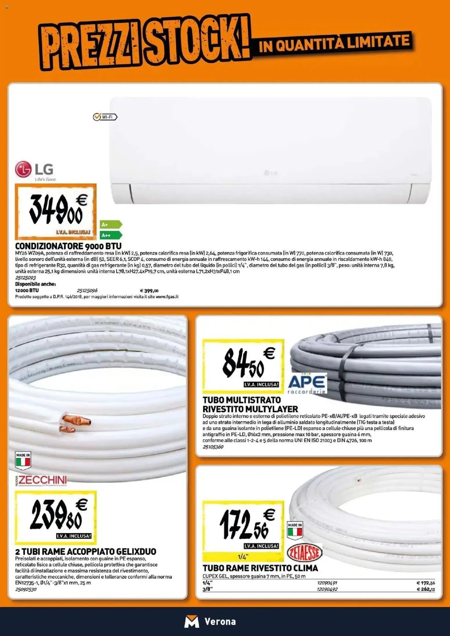 TECNOMAT catalogo Verona