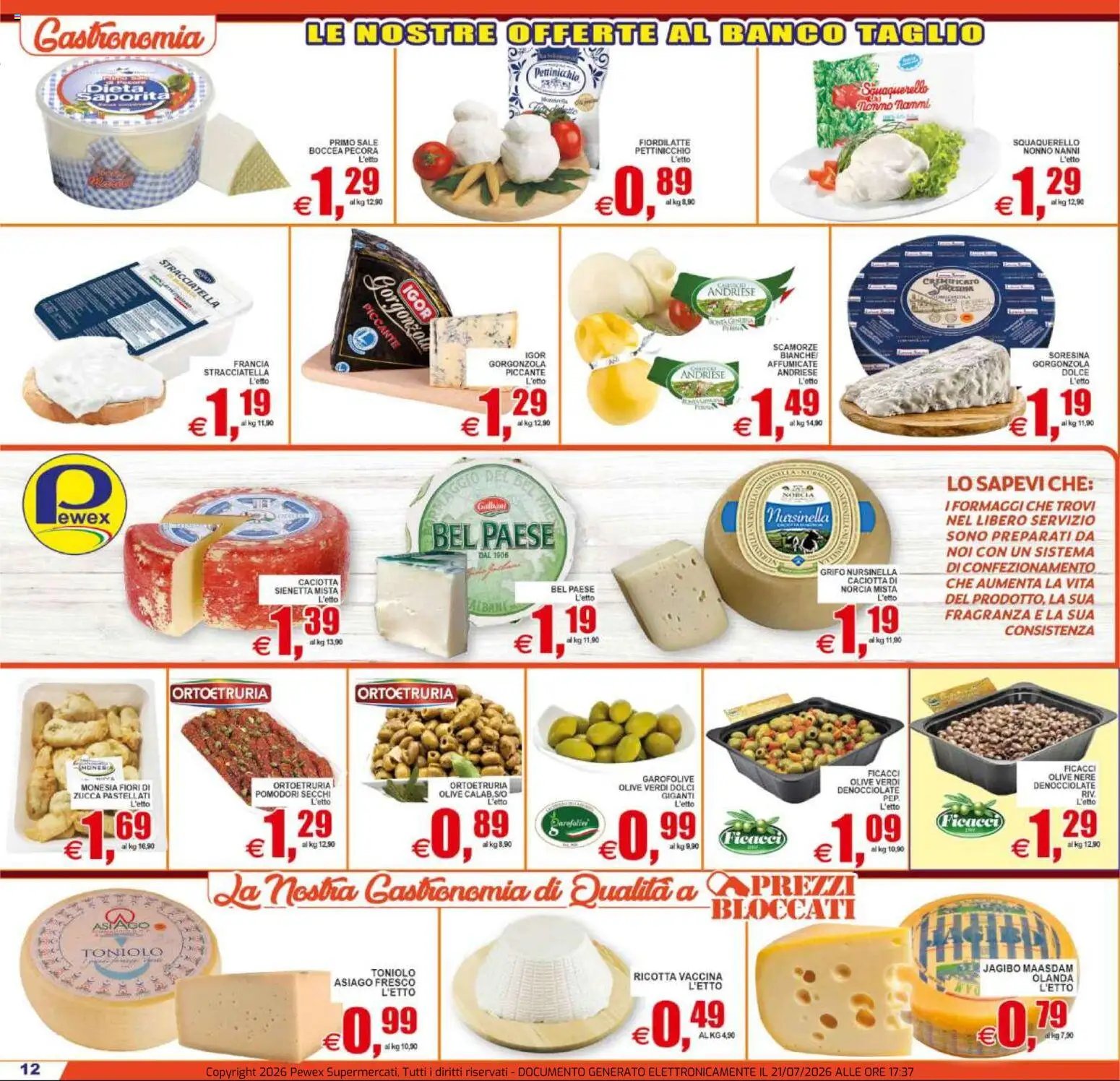 Pewex volantino Viterbo