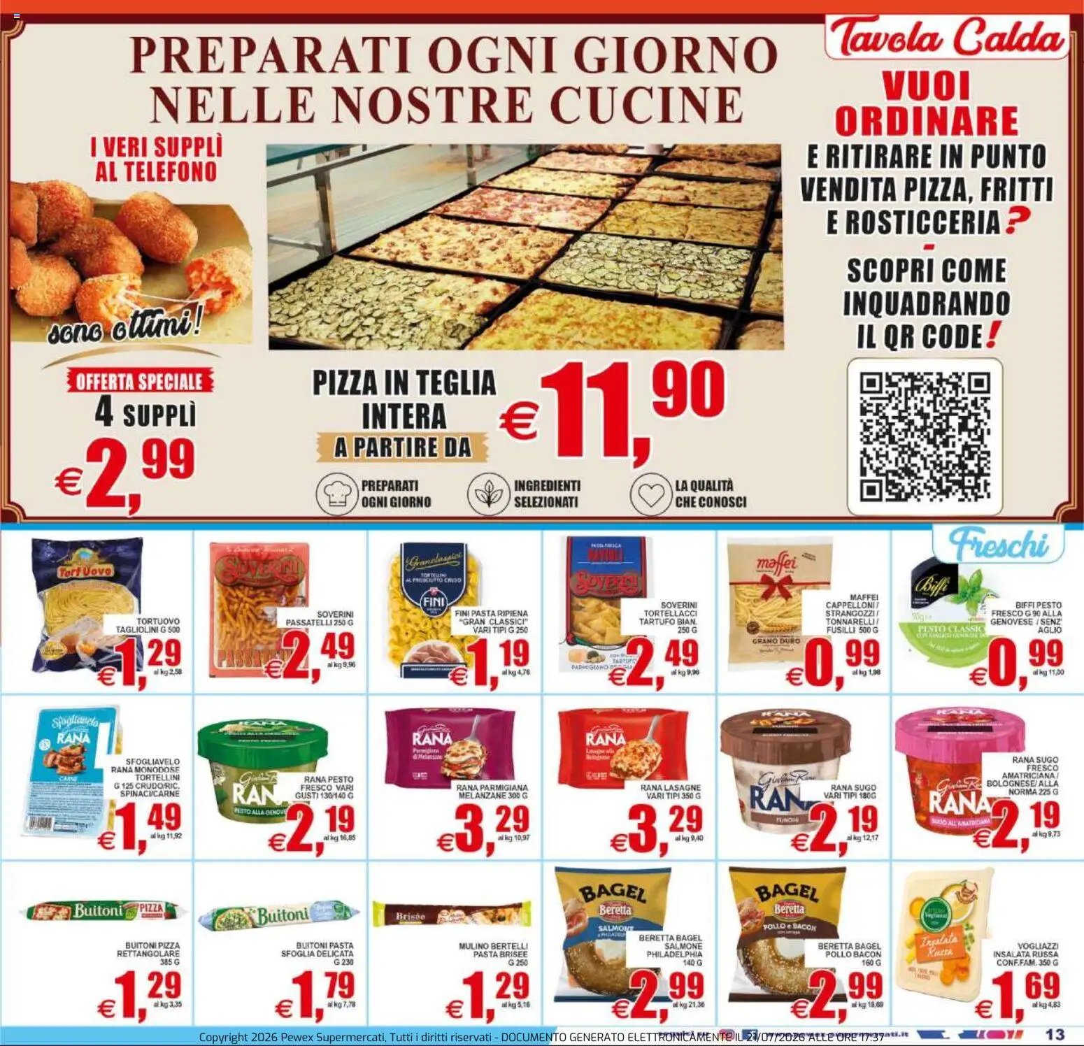 Pewex volantino Viterbo