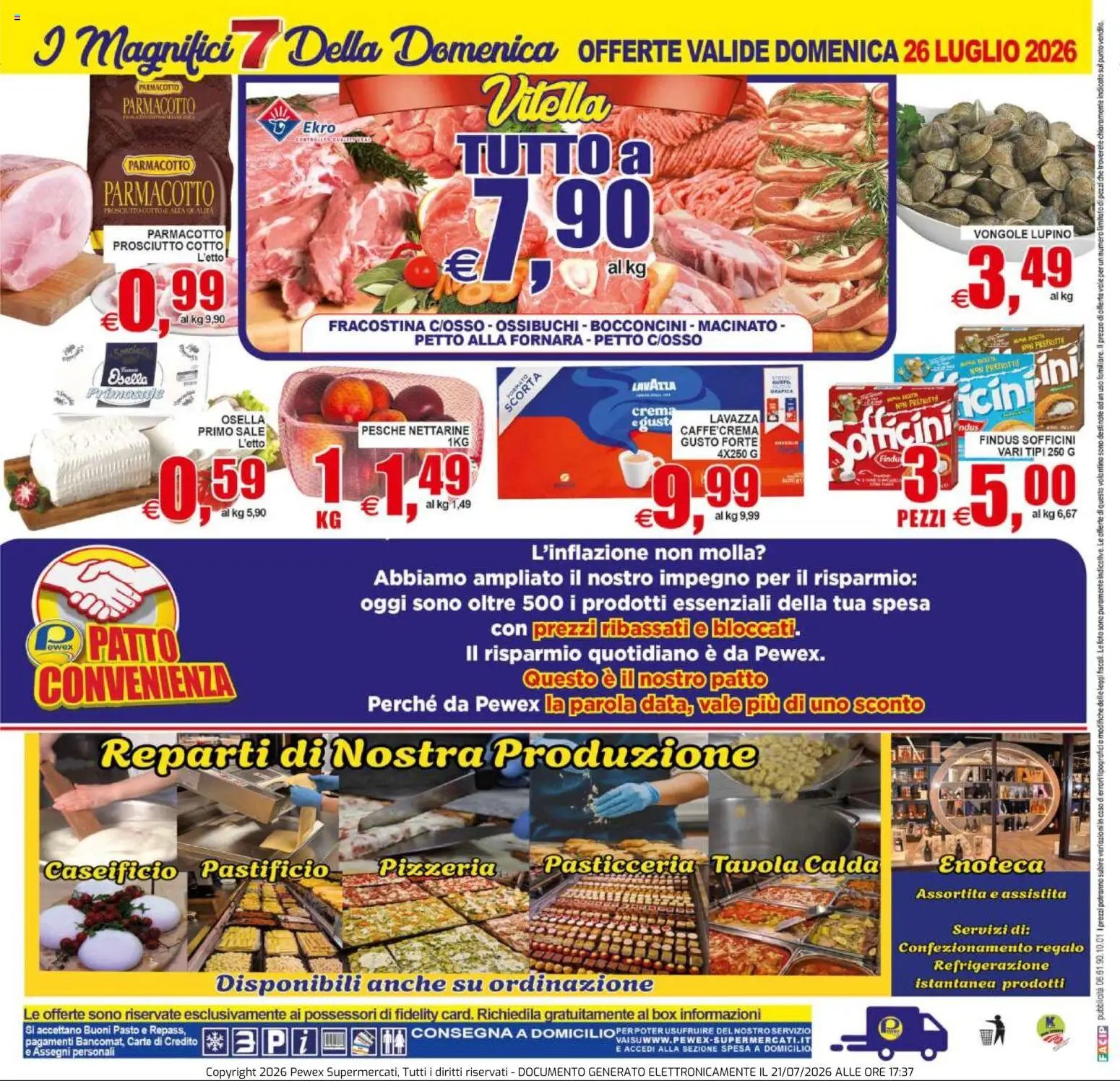 Pewex volantino Viterbo