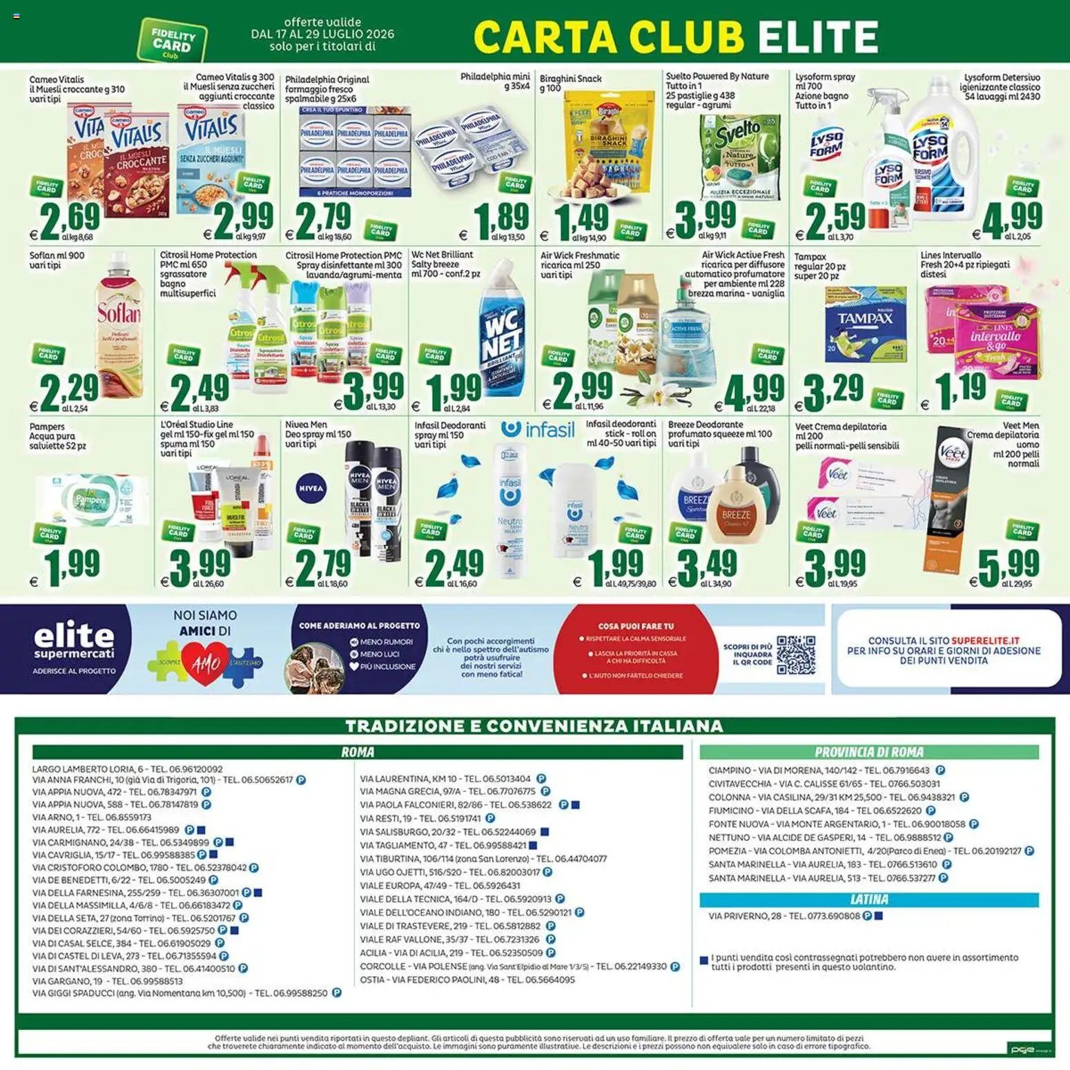 Elite Supermercati volantino