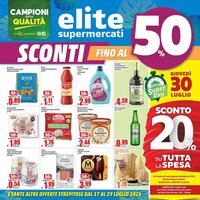 Elite Supermercati volantino