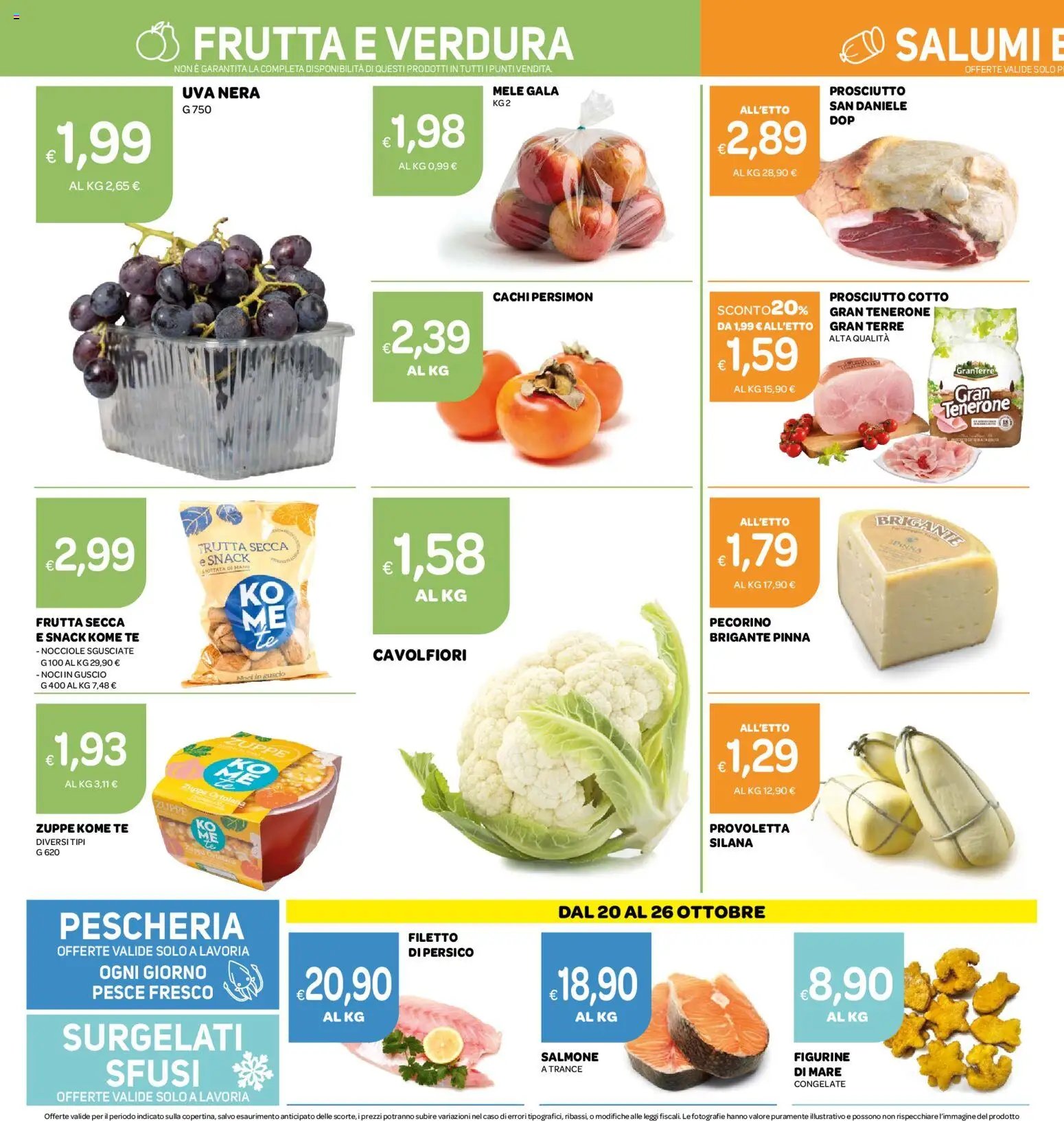 Ekom volantino Toscana