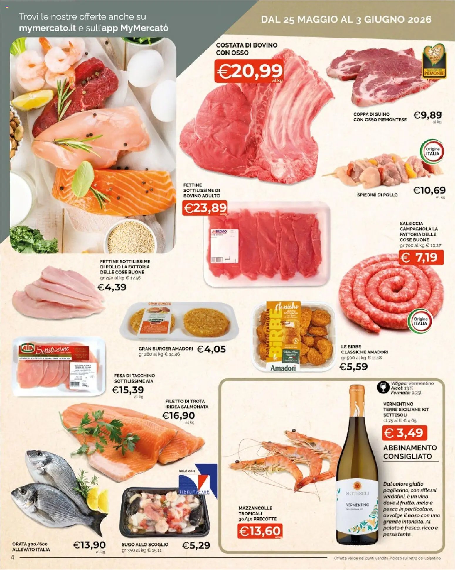 Mercatò volantino Extra