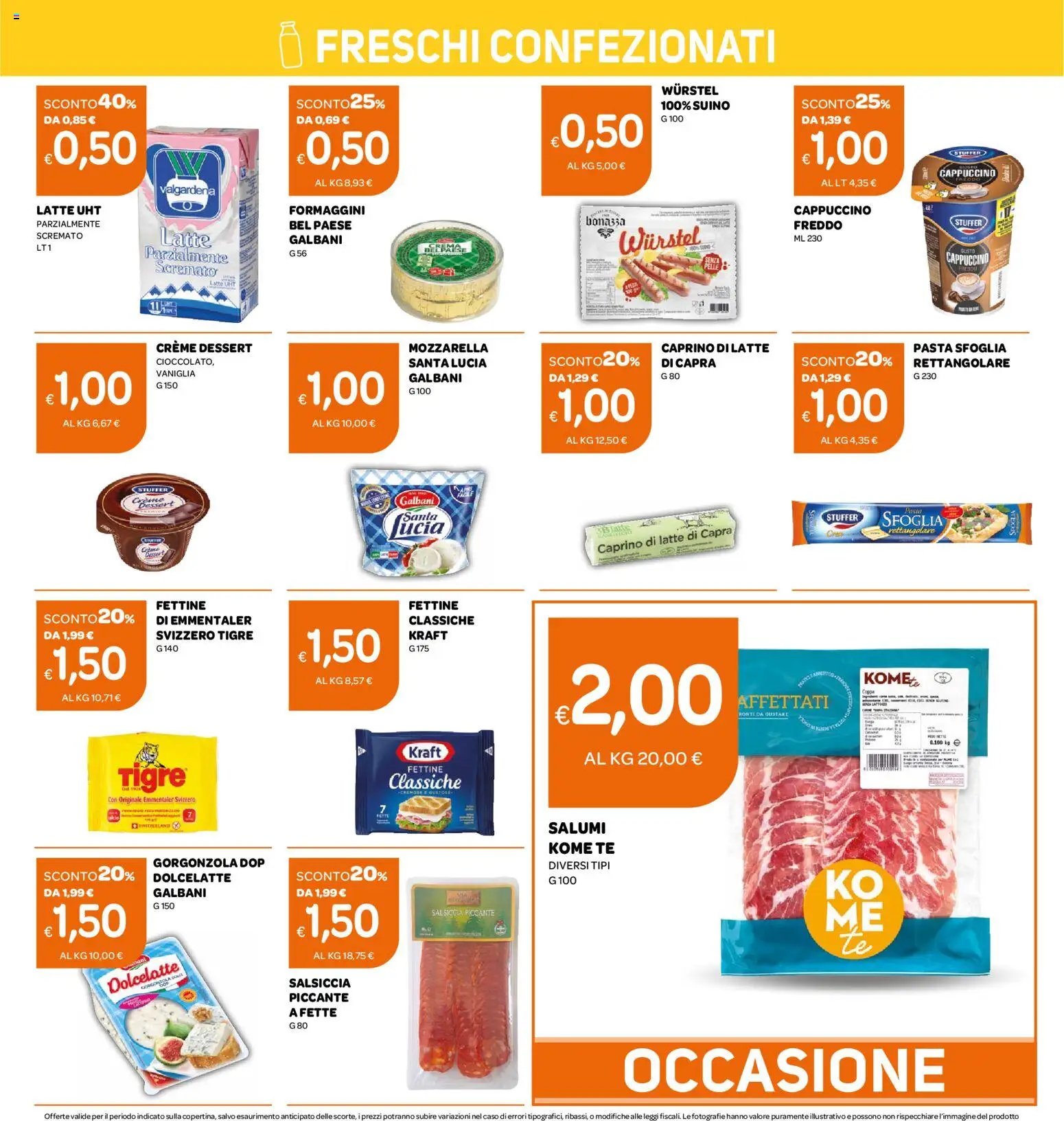 Ekom volantino Toscana