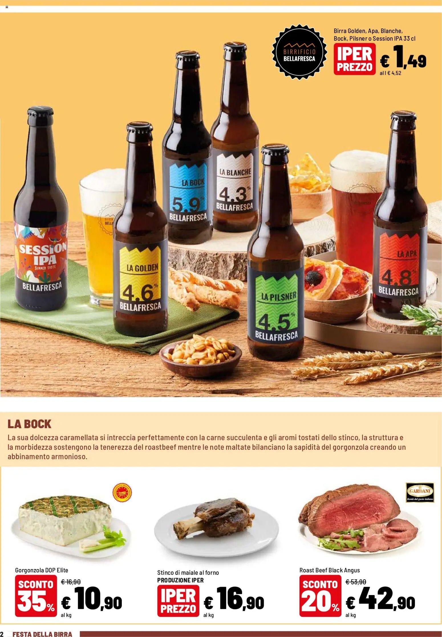 Iper volantino Birra