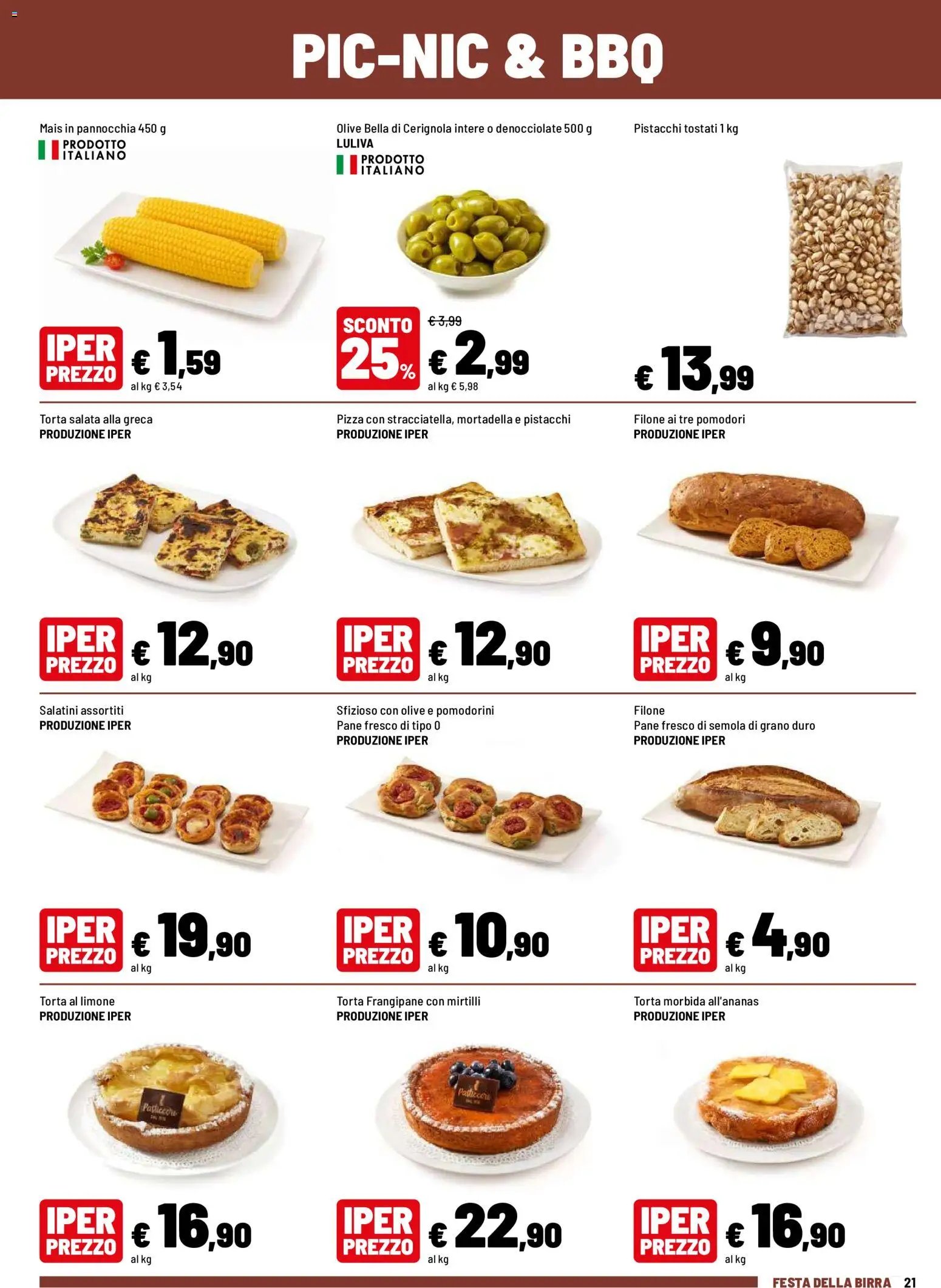 Iper volantino Birra