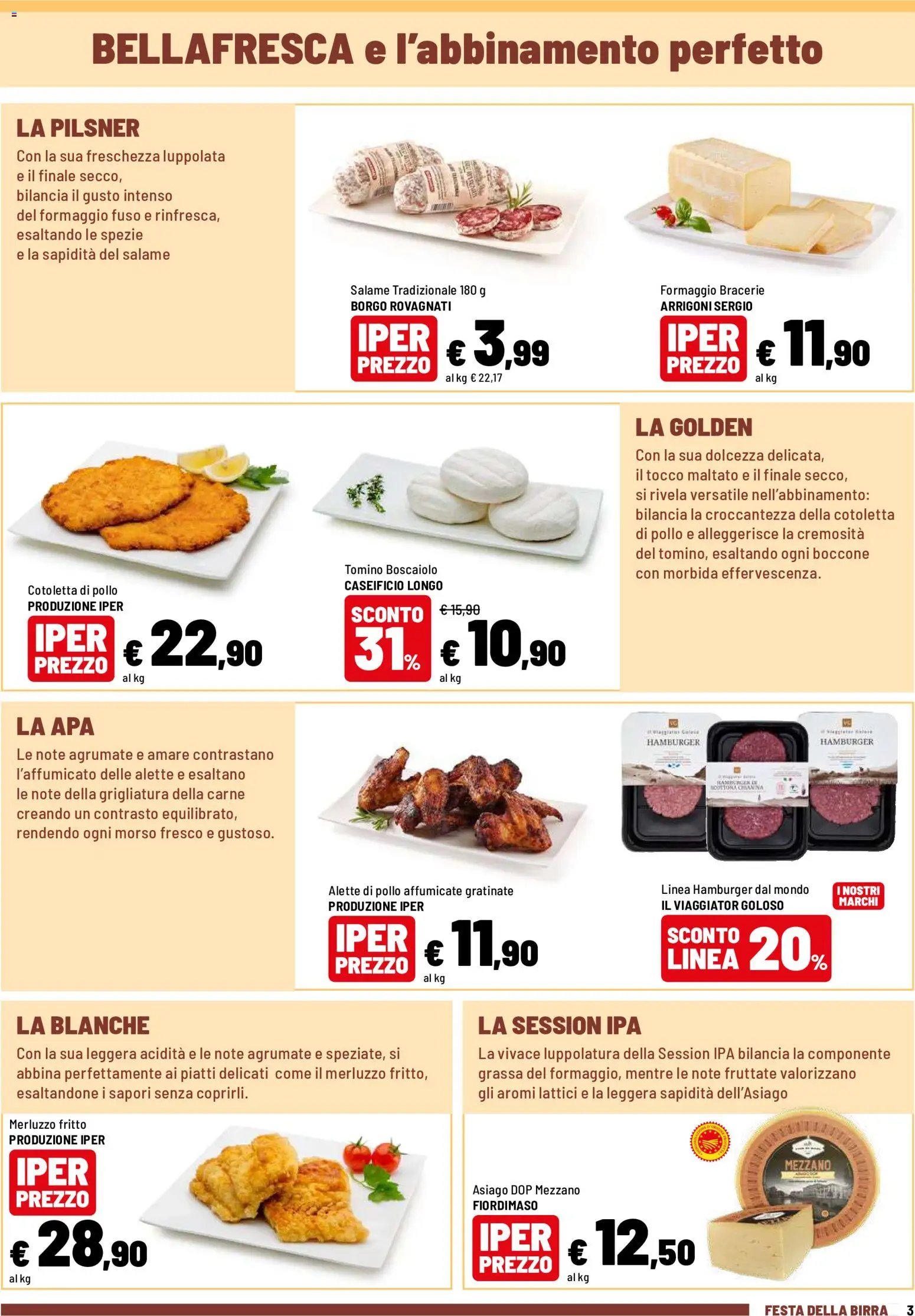 Iper volantino Birra