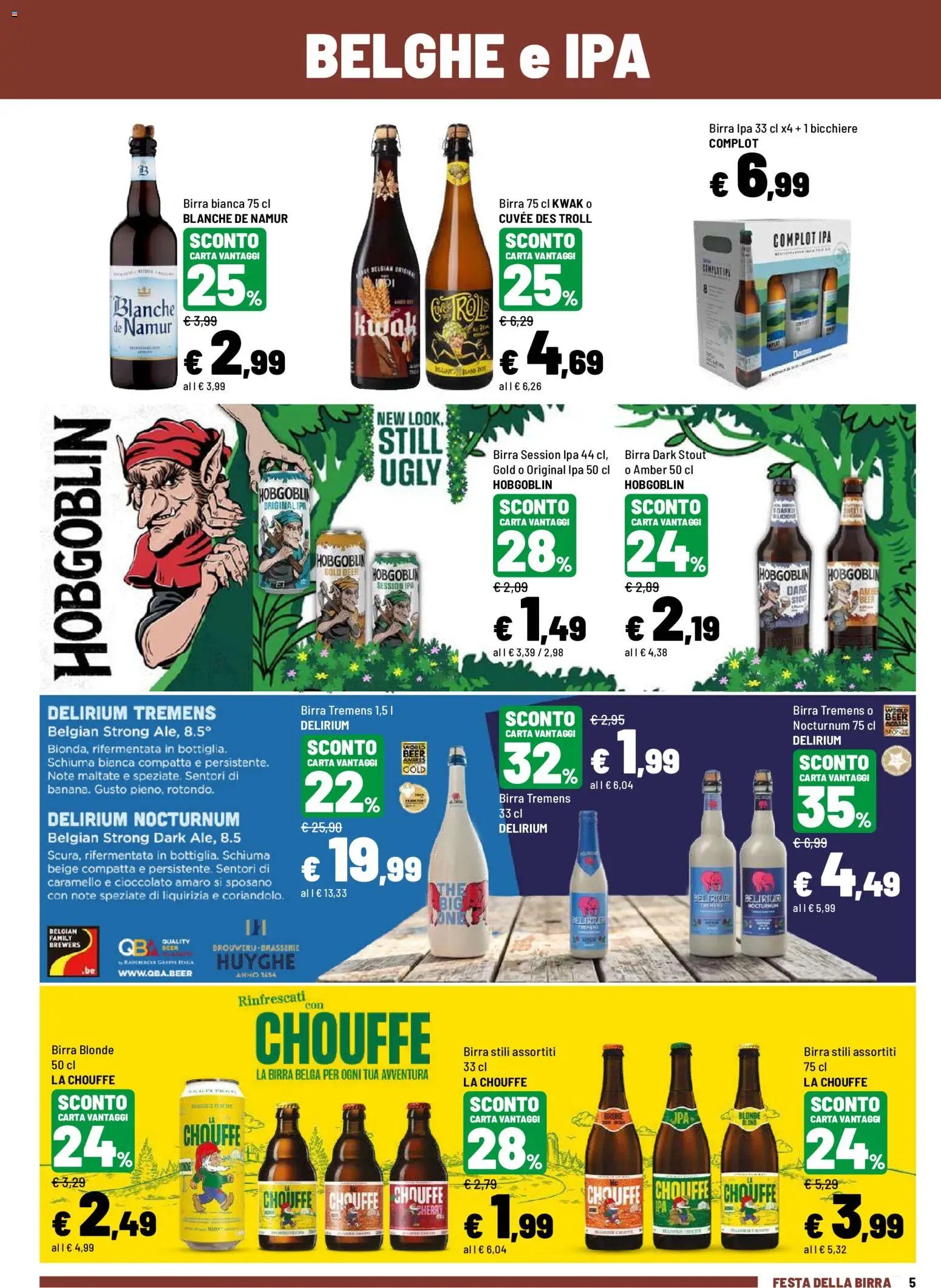 Iper volantino Birra