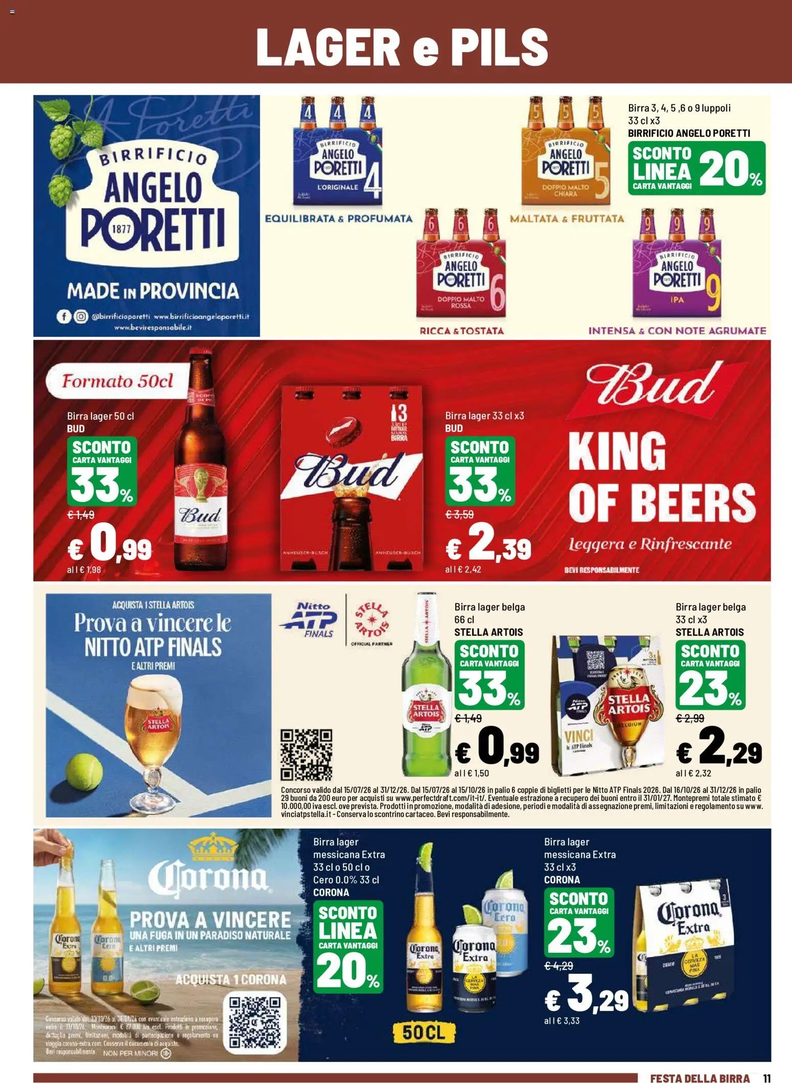 Iper volantino Birra