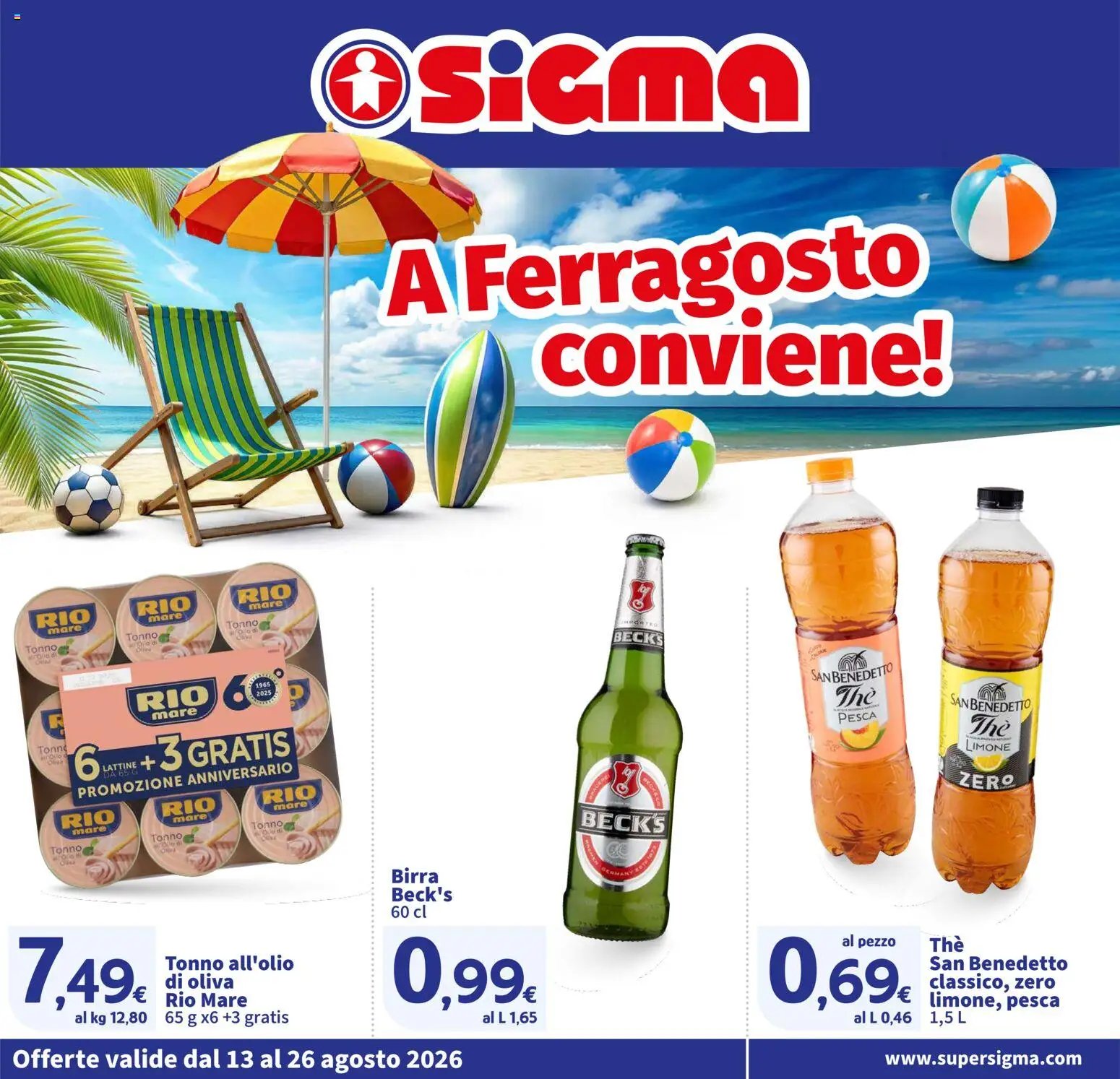 SIGMA volantino