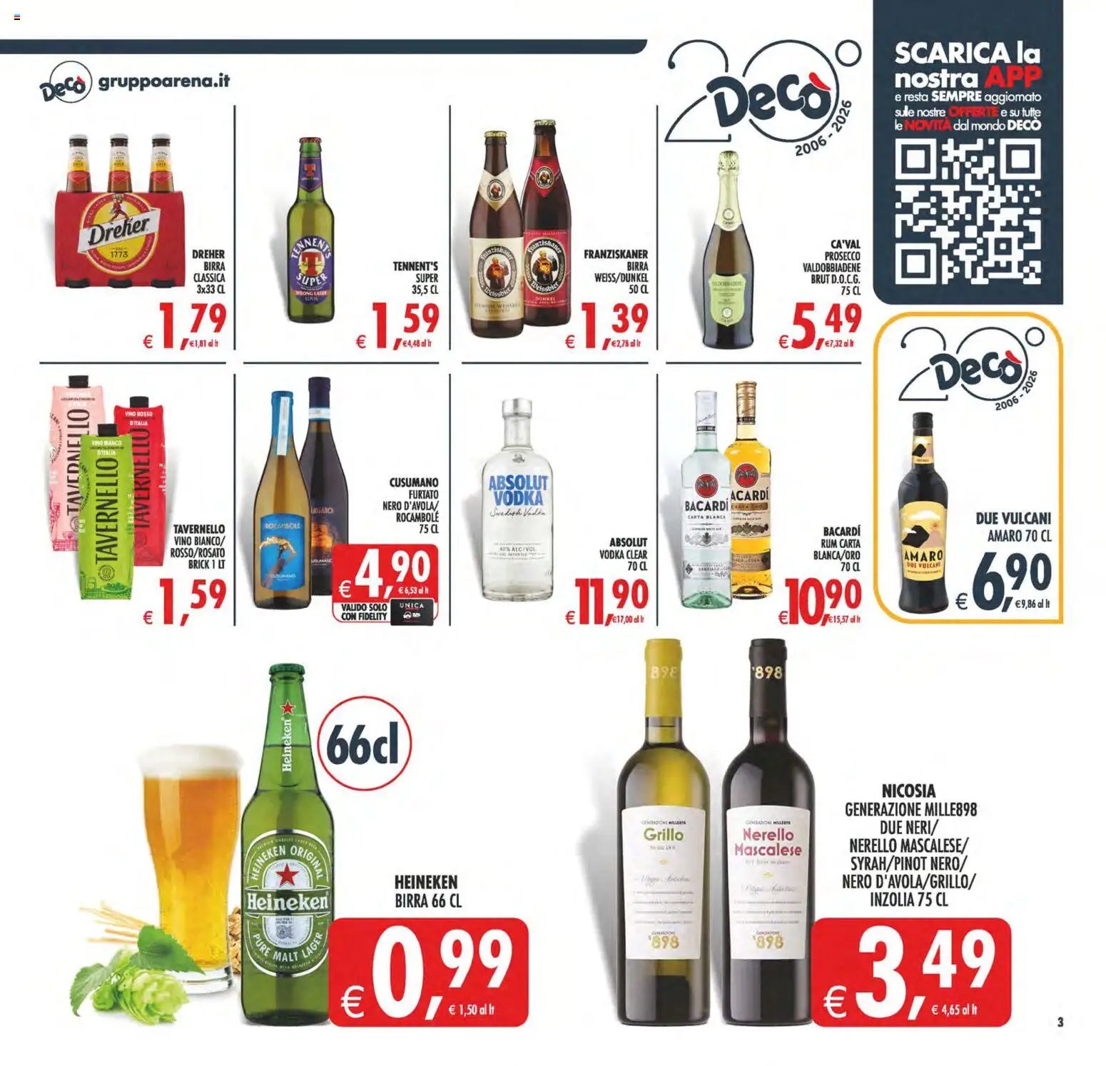 Decò volantino Maxistore, Supermercati, Local Sicilia