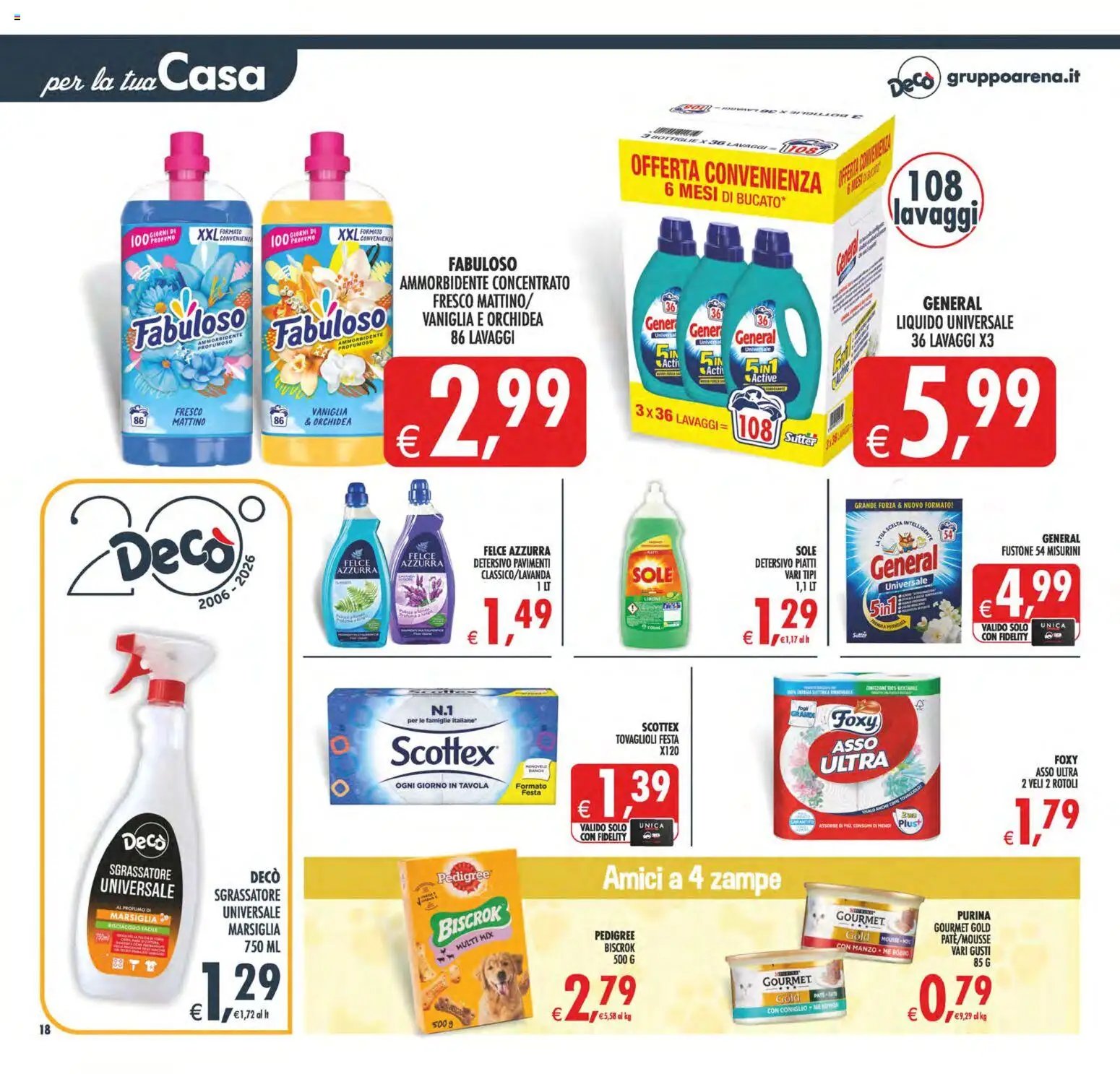Decò volantino Maxistore, Supermercati, Local Sicilia