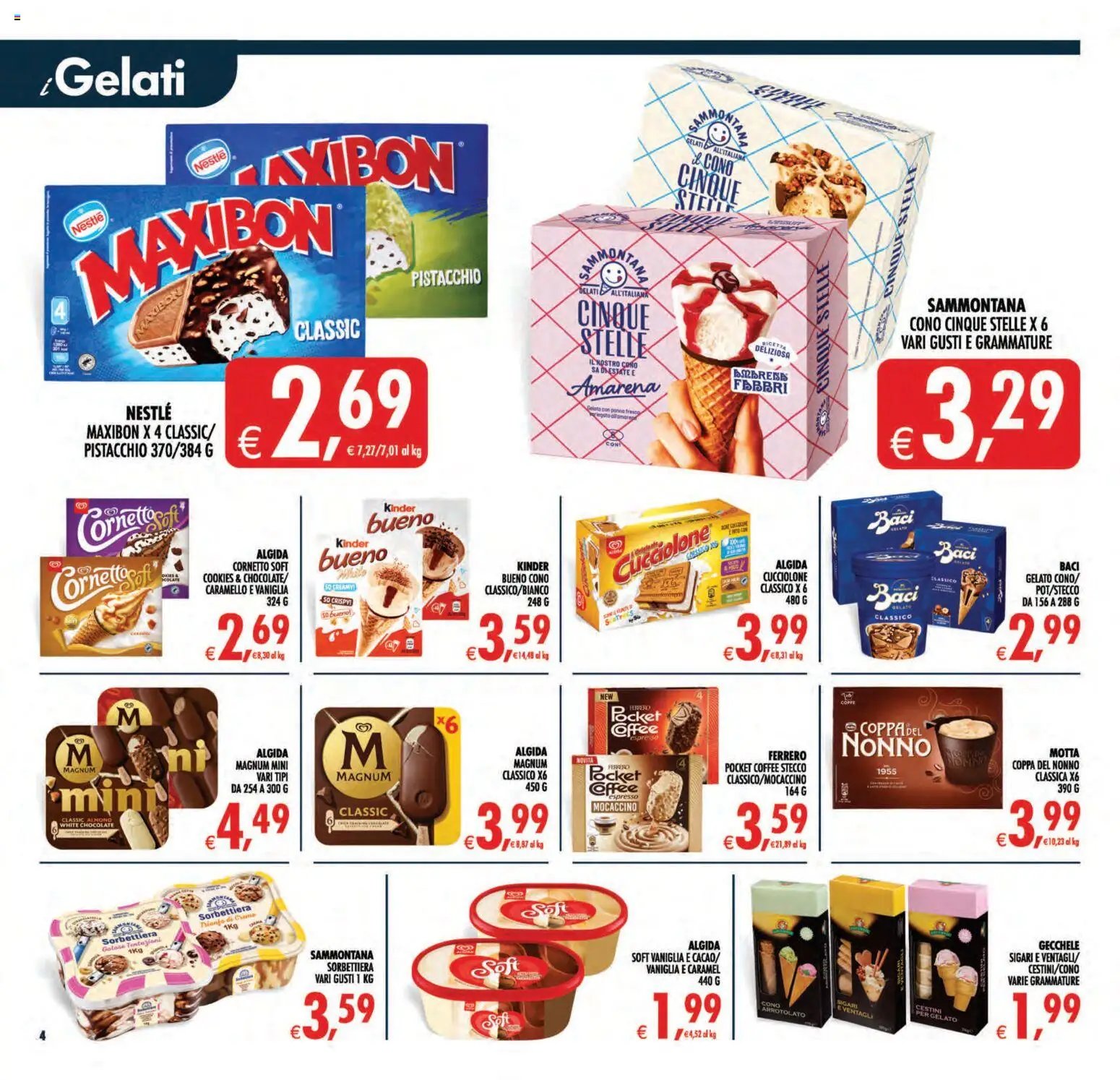 Decò volantino Maxistore, Supermercati, Local Sicilia